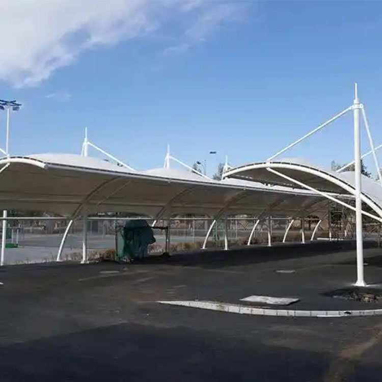 息县膜结构电动车棚