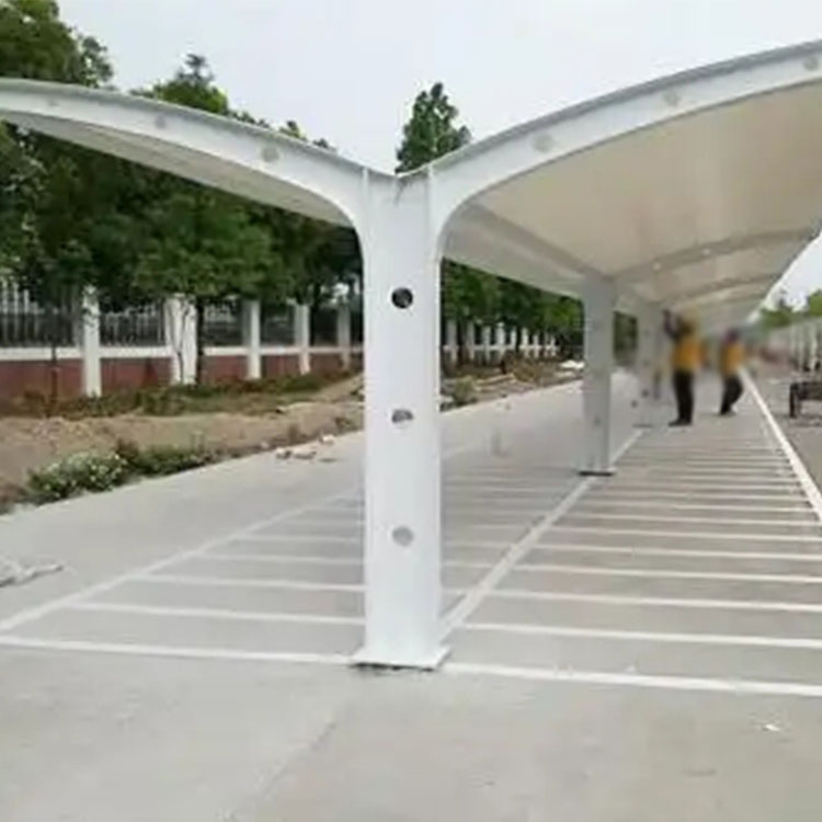 息县膜结构电动车棚